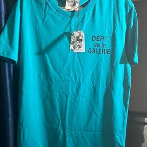Gallery Dept Turquoise Tee